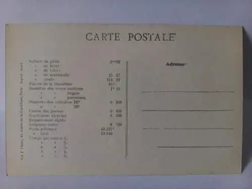Postcard Les Locomotives Francaises EST locomotive Machine  n°30.317