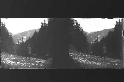Antique  Stereo Glasnegativ Platten 23 Stk. - Leben in den frühen 1900er  -Tirol