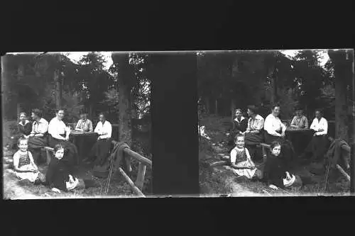 Antique  Stereo Glasnegativ Platten 23 Stk. - Leben in den frühen 1900er  -Tirol