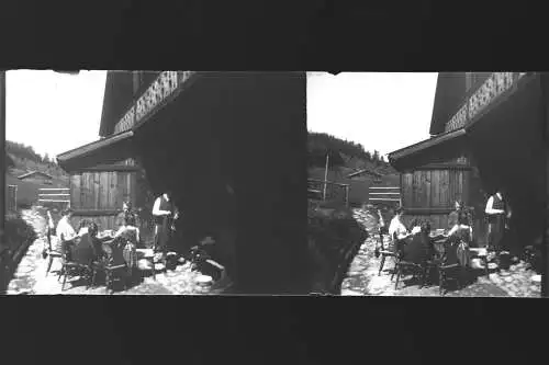 Antique  Stereo Glasnegativ Platten 23 Stk. - Leben in den frühen 1900er  -Tirol