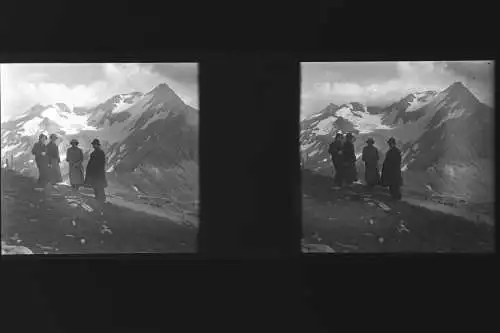 Antique  Stereo Glasnegativ Platten 11 Stk. - Leben in den frühen 1900er  -Tirol