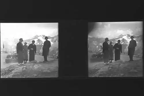 Antique  Stereo Glasnegativ Platten 11 Stk. - Leben in den frühen 1900er  -Tirol