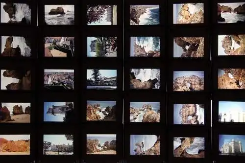 Vintage Dia Film Slide 35mm Konvolut - 90 Stk.!  Portugal 1980