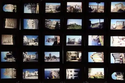 Vintage Dia Film Slide 35mm Konvolut - 90 Stk.!  Portugal 1980