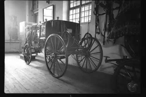 Vintage Negativ Foto 7x Kutschenausstellung München Nymphenburg  '60s