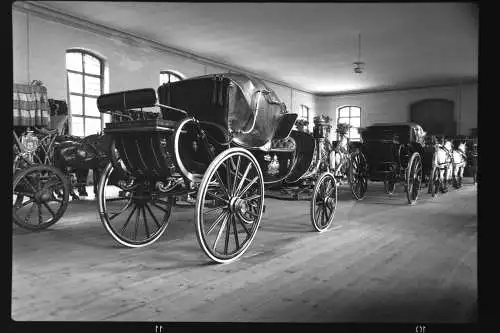 Vintage Negativ Foto 7x Kutschenausstellung München Nymphenburg  '60s