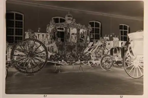 Vintage Negativ Foto 7x Kutschenausstellung München Nymphenburg  '60s