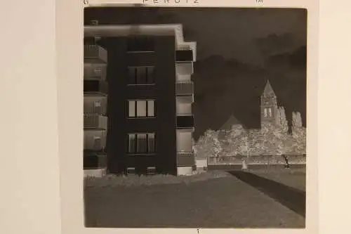 Vintage Negativ Foto 5x Berlin/Spandau Wohnsiedlung Deutschland  '60s