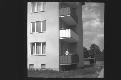 Vintage Negativ Foto 5x Berlin/Spandau Wohnsiedlung Deutschland  '60s