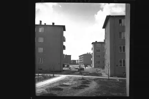 Vintage Negativ Foto 5x Berlin/Spandau Wohnsiedlung Deutschland  '60s