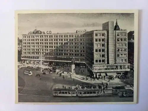 Vintage Foto Berlin Alexanderplatz mit Berolina
