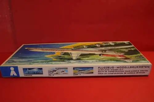 VEB Plasticart TUPOLEV TU-154 INTERFLUG 1:100 Made in GDR 9360 Zschopau
