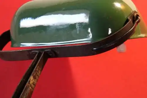 Antike Banker Lampe Vintage Büro Anwalt Schreibtisch Gusseisen Leuchte