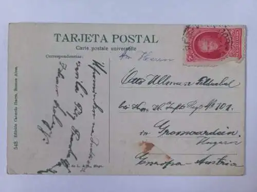 AK Postcard CPA Palacio del Congreso, Buenos Aires - Argentinien