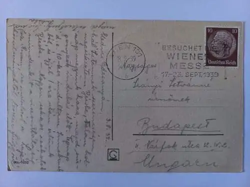 AK Postcard CPA Wien, I. Kunsthistorisches Staatsmuseum 1939