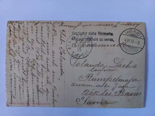 AK Postcard CPA Davos Dorf, Schweiz 1913