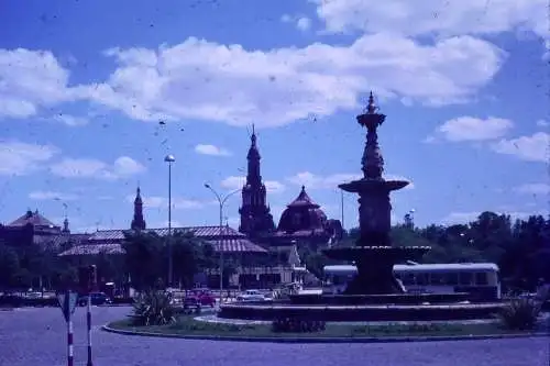Vintage Dia Film Slide 35mm Sevilla Street Scene Spain 1971 B4/L69