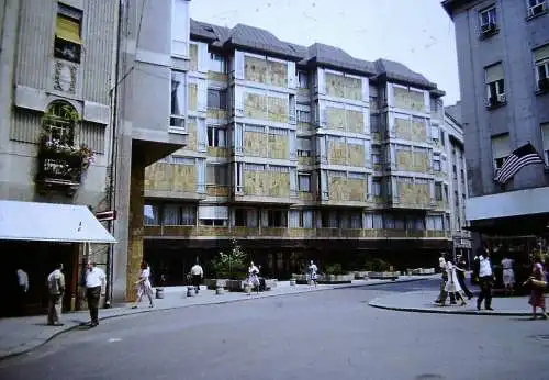 Orig 35mm DIA Slide Serbia Belgrade University  '70s B12/37