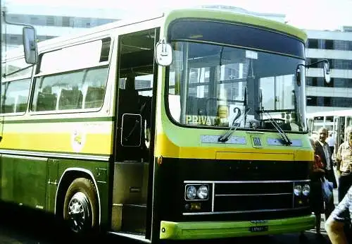 Orig 35mm DIA Slide 15x Italien Venedig Bus Strassenszene Gondola 1978 B13/73-87