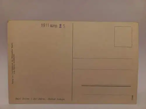 AK Postcard CPA Insel Brioni i. der Adria, Seebad Saluga 1911