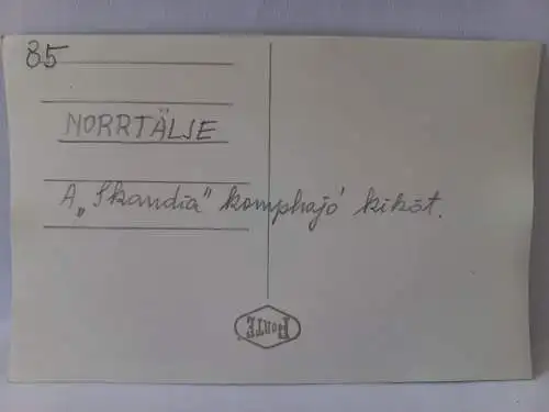 AK Postcard CPA   Norrtälje Skandia Fähre   1967 14x9cm