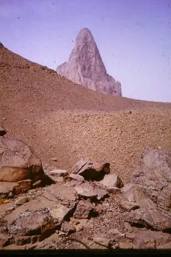 Vintage Dia Slide 35mm Algeria Hoggar Mountains  1960/70s