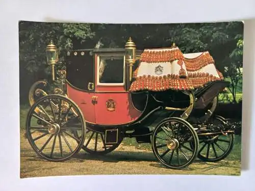 AK Hungary Esztergom State Carriage from the first half of the 19.century  c1970