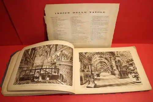 Ricordo di Roma- Veduta -  Centotrenta Tavole Milano-Roma-Venezia Serie No. 195