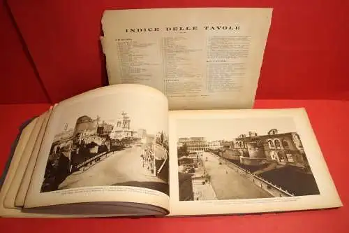 Ricordo di Roma- Veduta -  Centotrenta Tavole Milano-Roma-Venezia Serie No. 195