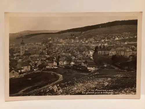 AK Postcard CPA France PONTARLIER -Vue générale de la Chapelle