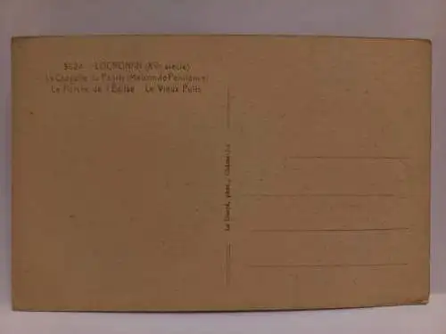 AK Postcard CPA France Locronan La Chapelle du Pénity