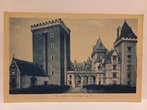 AK Postcard CPA France  PAU  La Cháteau