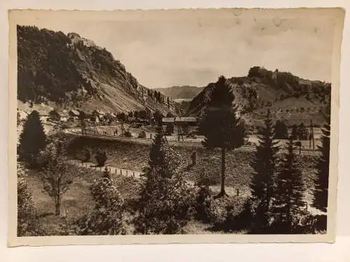 AK Postcard CPA France Env. de  PONTARLIER - Forts de Joux et du Larmont
