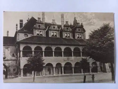 AK Postcard CPA  Slowakei Levoča ,  Leutschau, Lőcse Radnica - Rathaus