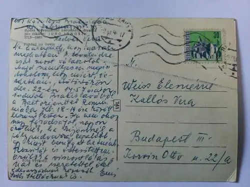AK Postcard CPA  Opera Slovensko Juro Jánosik Pohfad na Devin