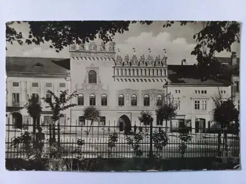AK Postcard CPA  Slowakei Levoča ,  Leutschau, Lőcse Thurzov dom 1954