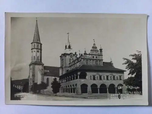 AK Postcard CPA  Slowakei Levoča ,  Leutschau, Lőcse Radnica - Rathaus