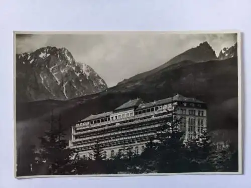 AK Postcard CPA  Slowakei Vysoké Tatry - Novy Smokovec - Neu Schmecks Hohe Tatra