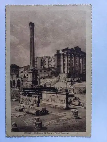 AK Postcard CPA  Italien Rom Rome Foro Romano 1925