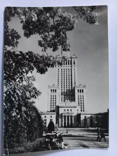 AK Postcard CPA  Polen Warszawa  Warschau Palace Kultury