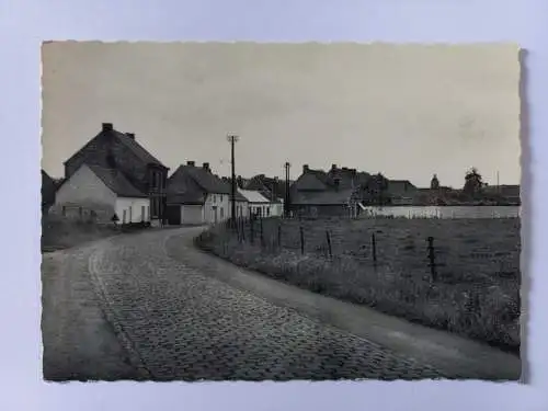 AK Postcard CPA Belgium  Stambruges - La rue de Beloeil