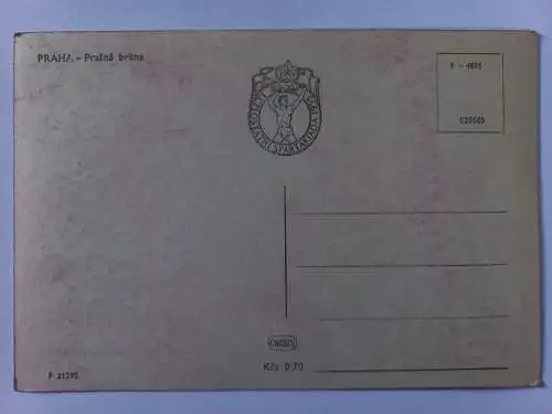 AK Postcard CPA  Tschechien - Prag - Praha  Prasná brána