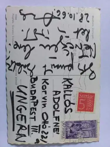 AK Postcard CPA  Stockholm - Stortorget 1966