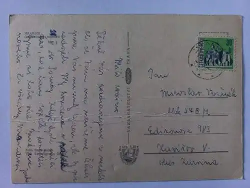 AK Postcard CPA HRANICE   Hranice - Gottwaldovo náměstí
