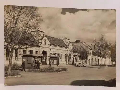 AK Postcard CPA Slowakei, Stúrovo - Gockern Strassenszene 1967
