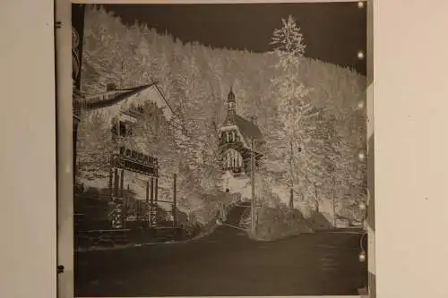 Vintage Negativ Foto Panhans Weindiele Semmering  1960s 6x6cm