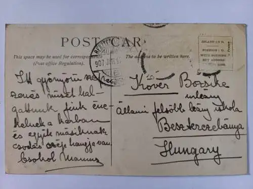 AK Postcard CPA  England - London Westminster Abbey North West 1907