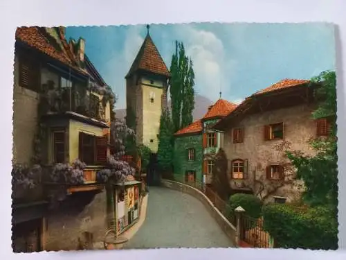 AK Postcard CPA  Italien Merano - Porte Passiria 1955
