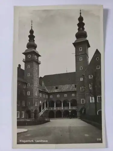 AK Postcard CPA  Österreich  Klagenfurt - Landhaus