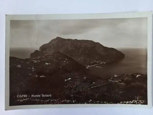 AK Postcard CPA  Capri - Monte Salaro